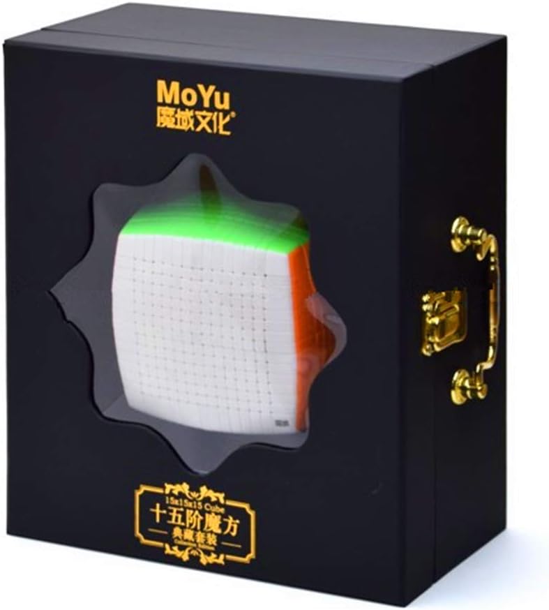 CuberSpeed Moyu 15x15 Stickerless Speed Cube 15x15x15 Speed Cube Puzzle
