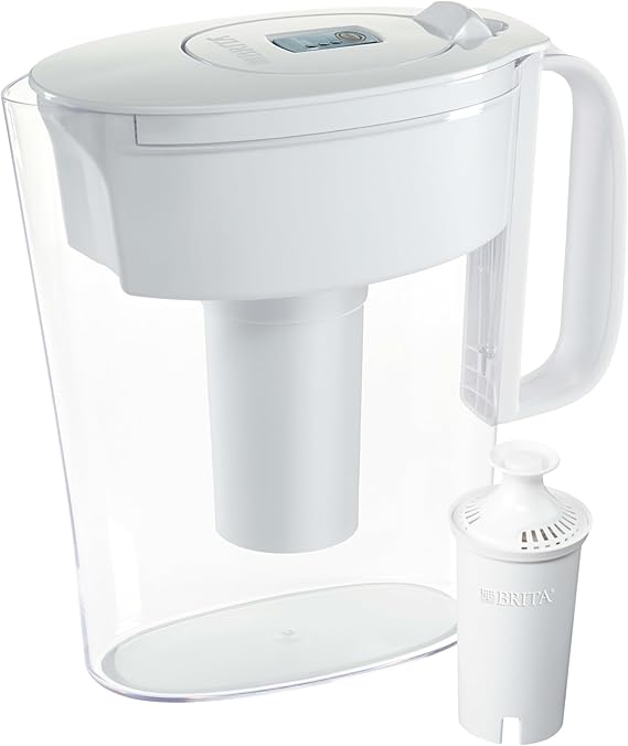 Brita Metro Water Filter Pitcher, BPA-Free Water Pitcher