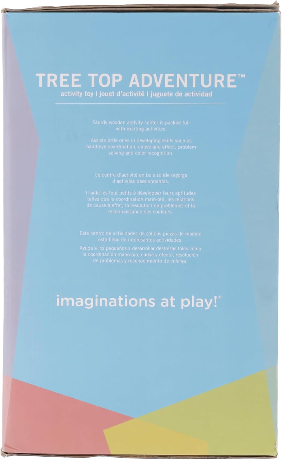 Manhattan Toy Tree Top Adventure Activity Center 22.50 x 18.00 x 18.00 Inches