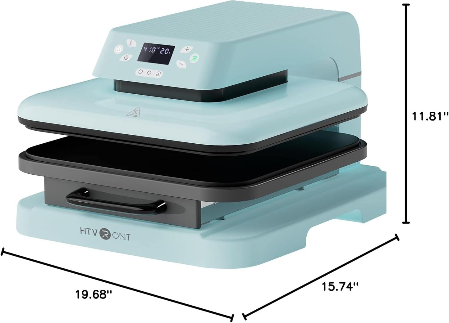 HTVRONT Auto Heat Press Machine for T Shirts - Heat Press 15x15 with Auto Release - Heats Up Fast & Distribute Heat Evenly Intelligent Heat Press Machines for HTV Sublimation Heat Transfer Projects