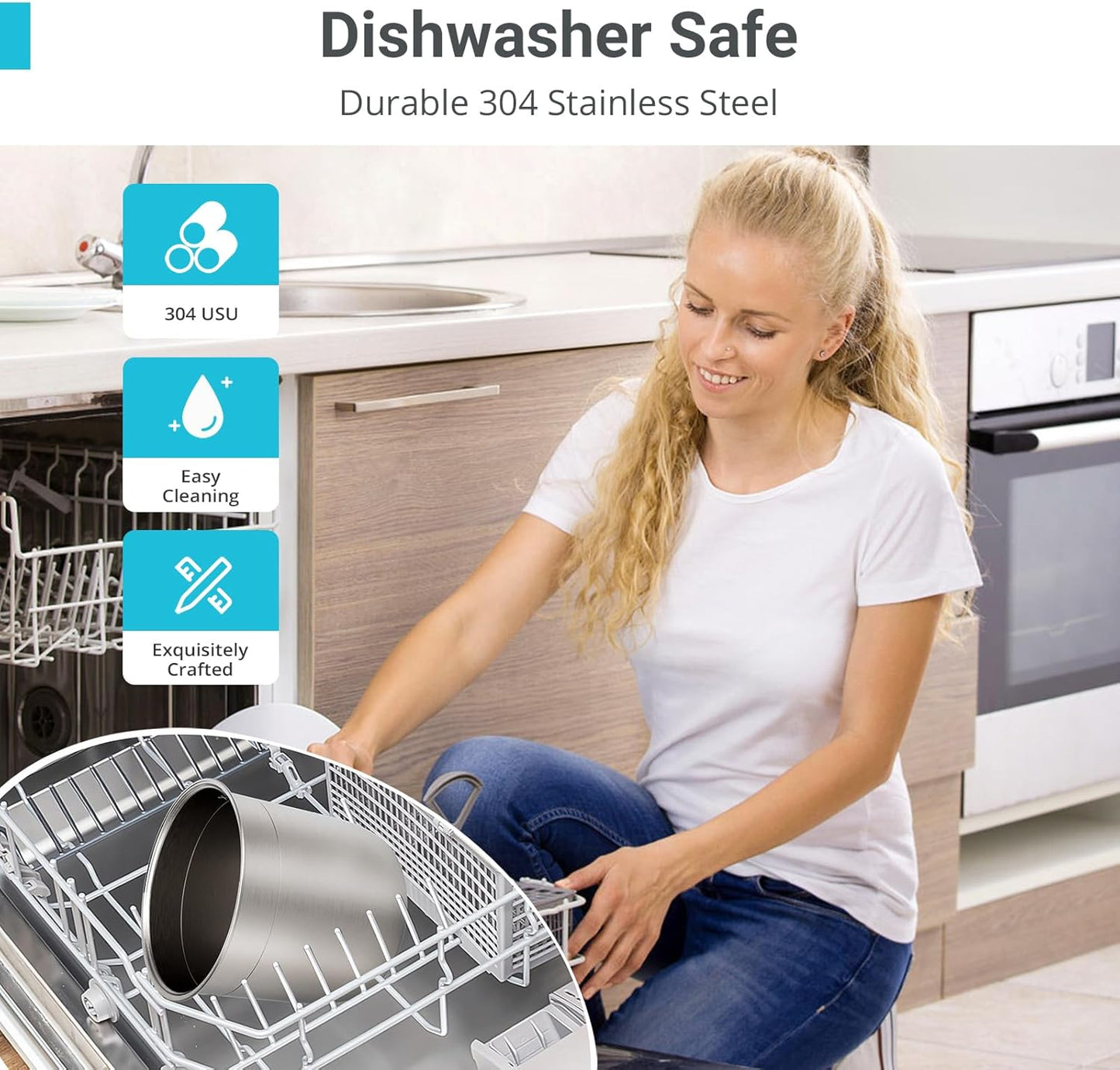 3L Stainless Steel Warm Mist Humidifier with Easy Clean and Warm Steam Function, Healthy Air Mist Humidifiers for Bedroom Living Room, with Sleep Mode and Auto-off Setting