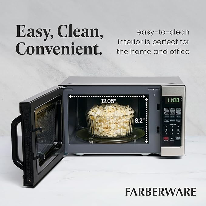 Farberware Countertop Microwave 700 Watts 0.7 Cu