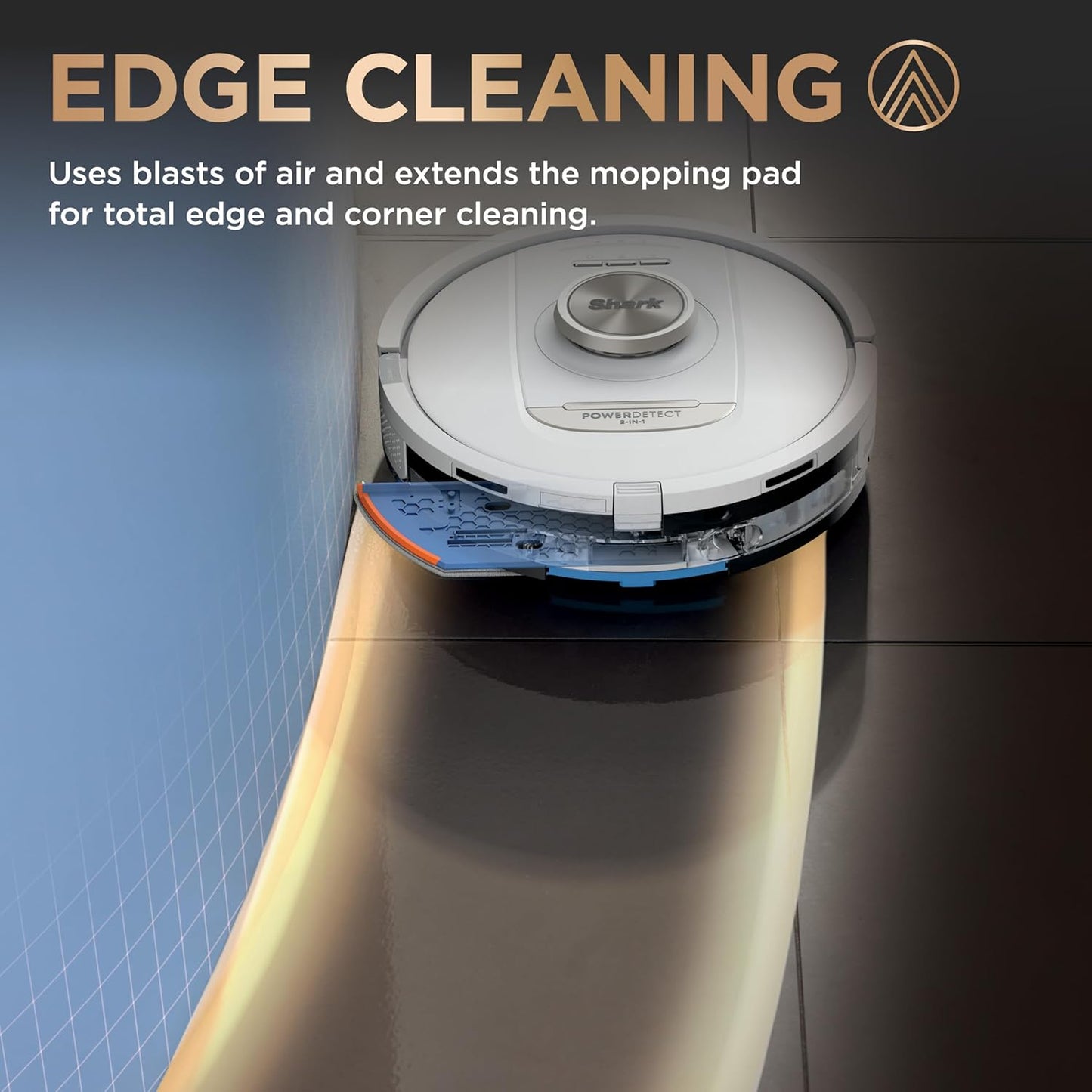 Shark Robot Vacuum & Mop Combo, PowerDetect NeverTouch Pro, Self-Emptying, Self-Refill with Self-Clean Pad Wash & Dry, 60-Day Debris Capacity, 30-Day Refill Tank, 5 PowerDetect Technologies, AV2800ZE
