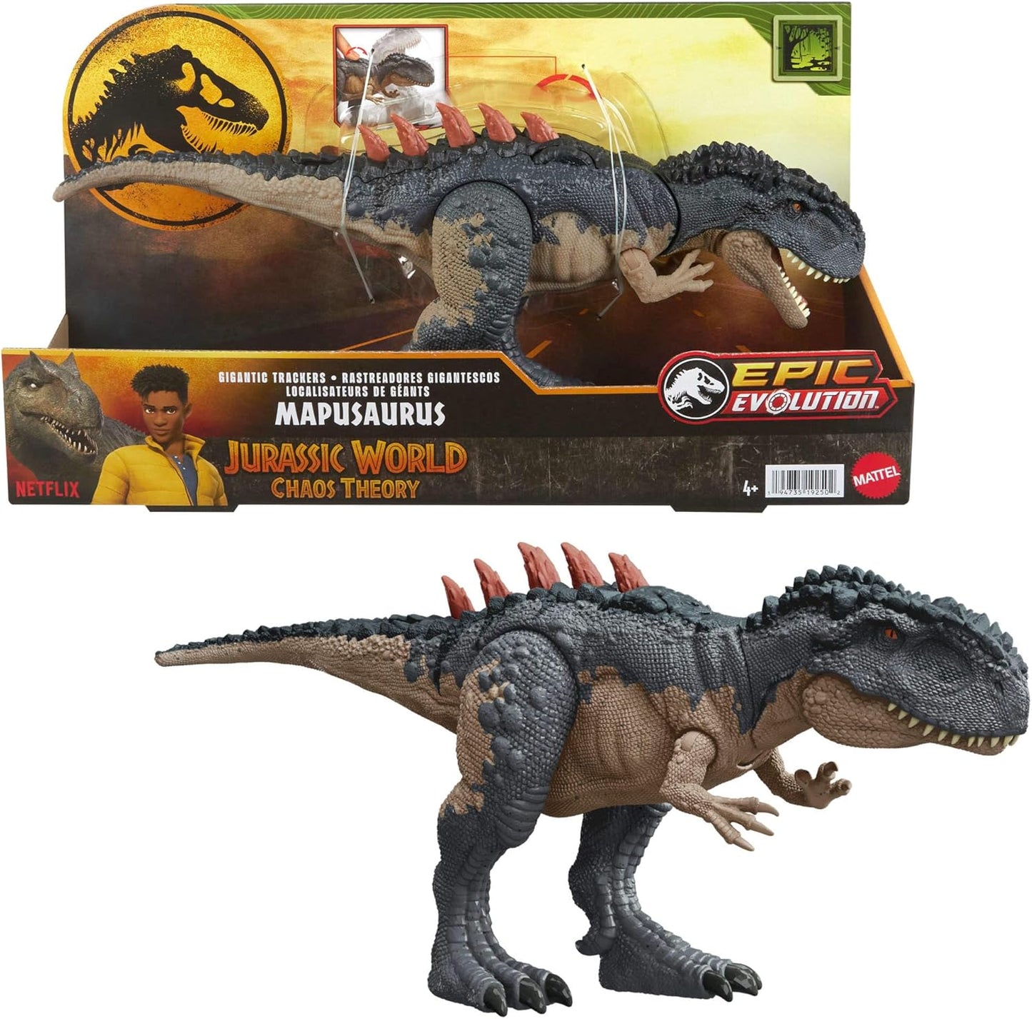 Jurassic World Epic Evolution Chaos Theory Gigantic Trackers Mapusaurus