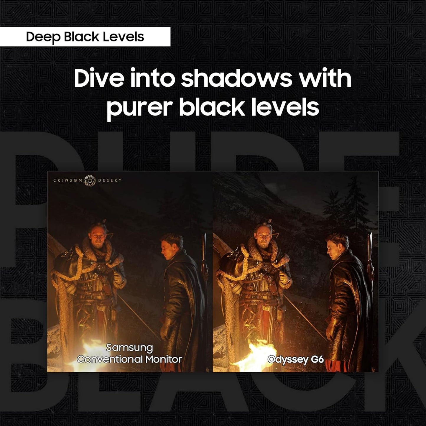 SAMSUNG 27” Odyssey QD-OLED G6 (G60SD) Series Gaming Monitor with QHD 360Hz 0.03ms, AMD FreeSync Premium Pro, Anti-Glare, Sleek Design, Cooling System