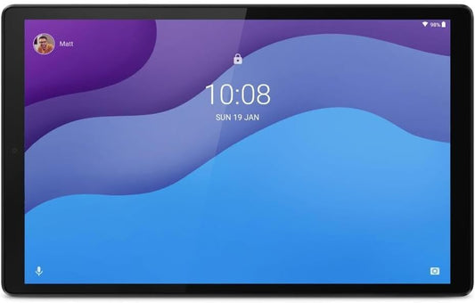 Lenovo Tab M10 10.1" HD (2nd Gen) Touch Tablet, MediaTek Helio P22T, 32GB Storage, 3GB Memory, Wi-Fi, Bluetooth, Grey, Android 10 + Accessories
