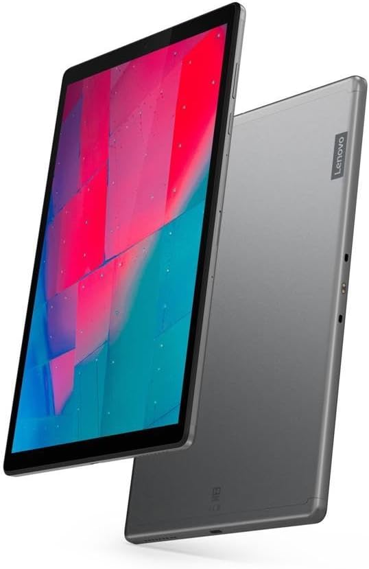 Lenovo Tab M10 10.1" HD (2nd Gen) Touch Tablet, MediaTek Helio P22T, 32GB Storage, 3GB Memory, Wi-Fi, Bluetooth, Grey, Android 10 + Accessories