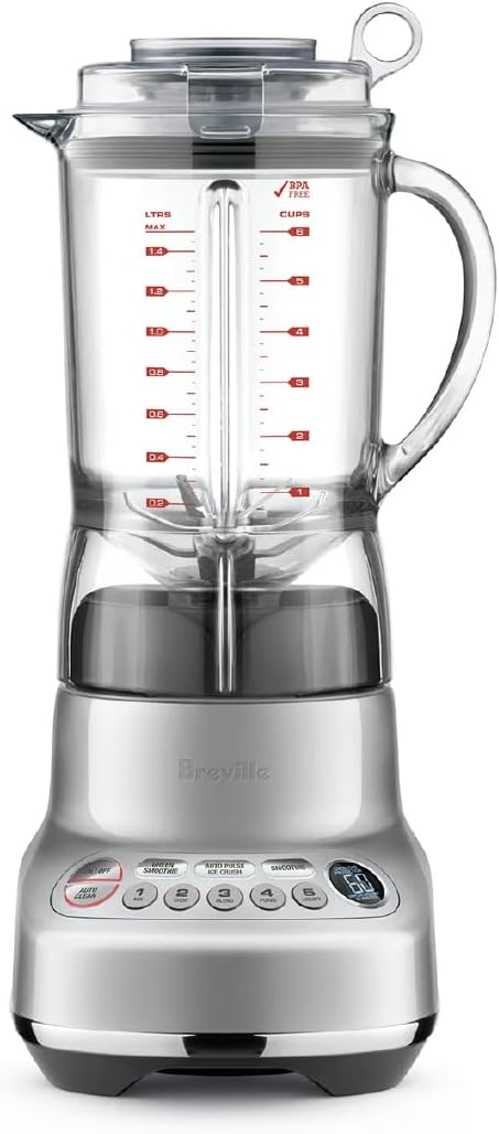 Breville the Fresh & Furious® Blender, BBL620SIL, Silver