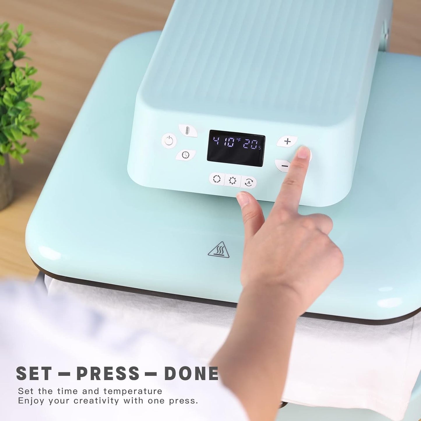 HTVRONT Auto Heat Press Machine for T Shirts - Heat Press 15x15 with Auto Release - Heats Up Fast & Distribute Heat Evenly Intelligent Heat Press Machines for HTV Sublimation Heat Transfer Projects