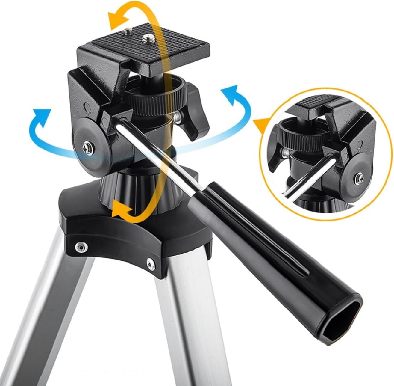 Gskyer Telescope 70mm Aperture 400mm AZ Mount Astronomical Refracting Telescope for Kids Beginners - Travel Telescope with Carry Bag Phone Adapter and Wireless Remote