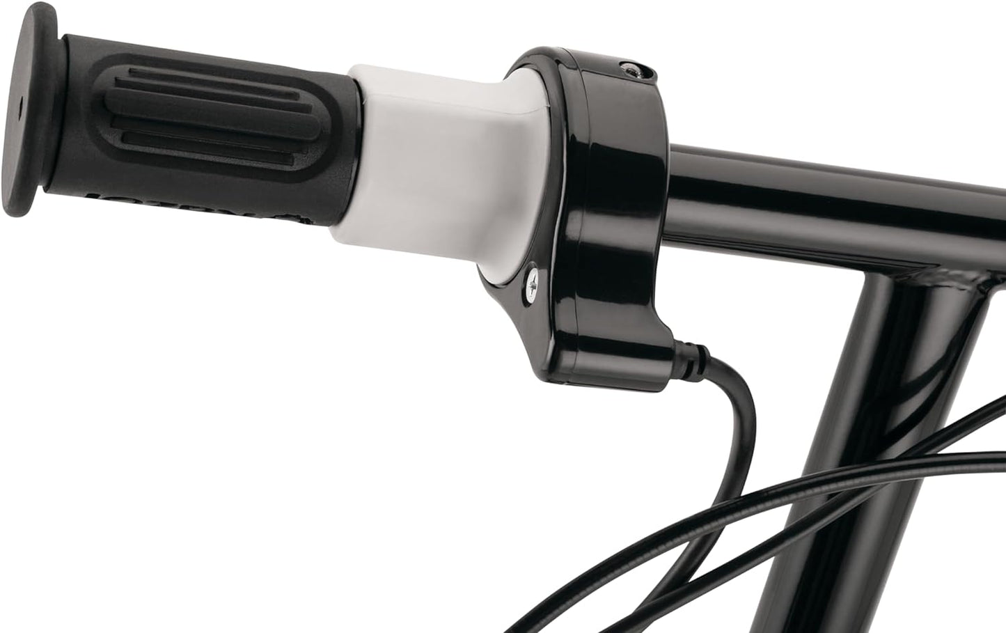 Razor E100 Glow Electric Scooter for Kids Age 8 and Up, LED Light-Up Deck, 8" Air-filled Front Tire, Up to 40 min Continuous Ride Time