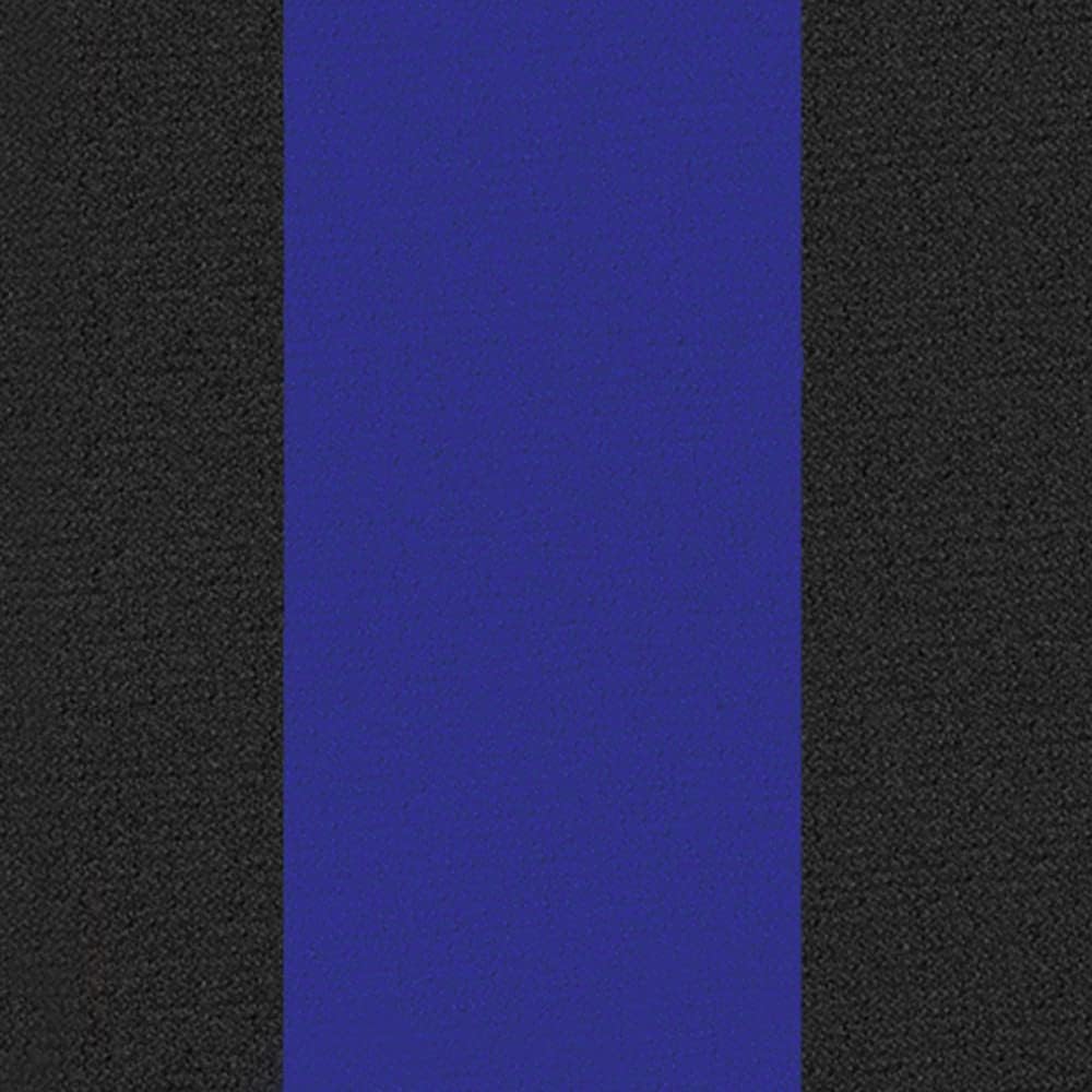 Coverking Custom Fit Seat Cover Designed for Select Ford Models: 1 Row, Neosupreme Fabric, Blue with Black Sides