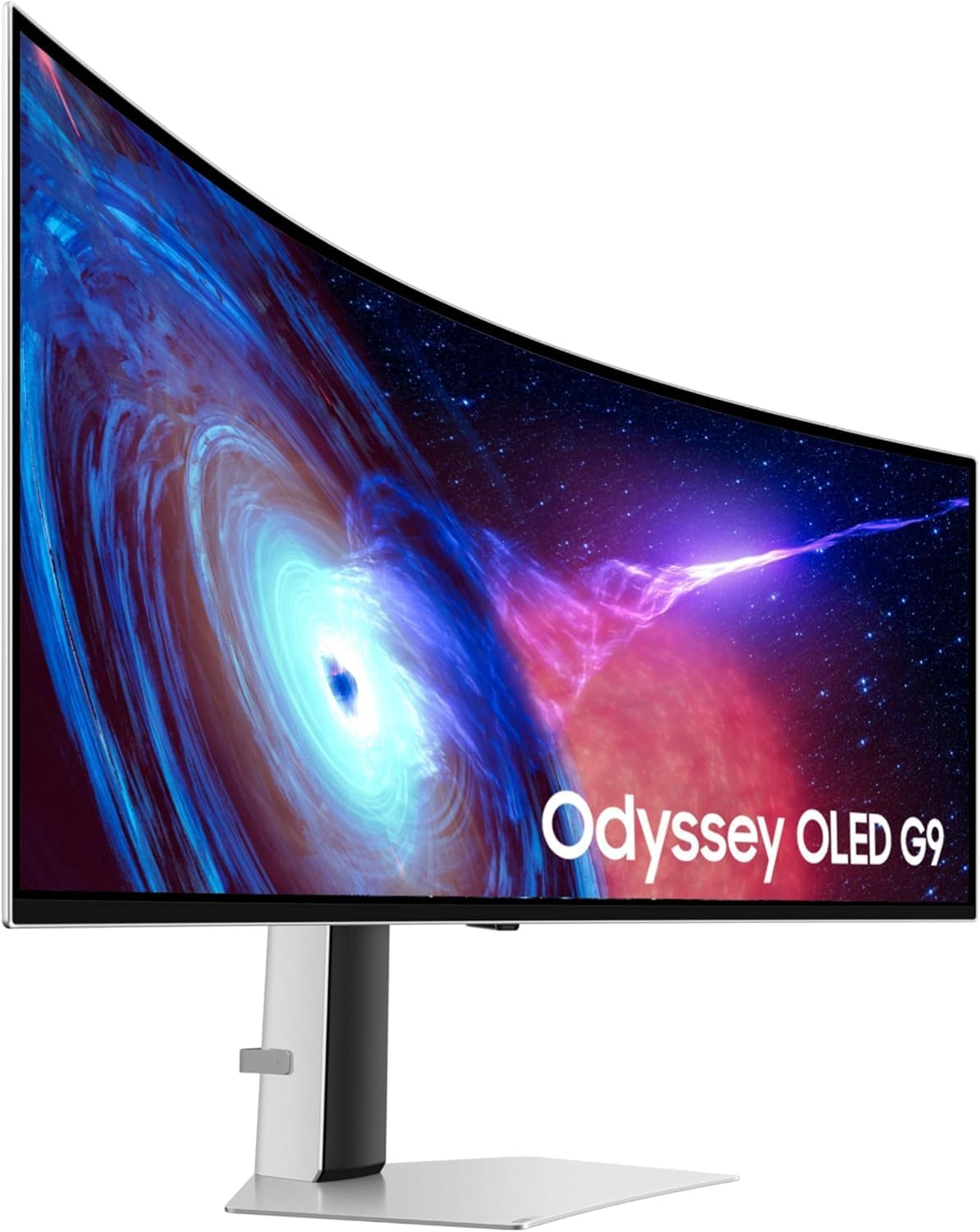 SAMSUNG 49" Odyssey QD-OLED (G93SC) Series Curved Gaming Monitor, 240Hz, 0.03ms,Dual QHD,DisplayHDR True Black 400,AMD FreeSync Premium Pro,Height Adjustable Stand