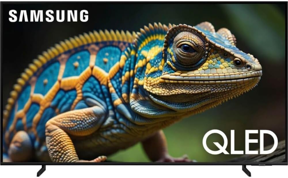SAMSUNG 55-Inch Class QLED 4K Q60D Series Quantum HDR Smart TV Object Tracking Sound Lite Motion Xcelerator Slim Design Gaming Hub Alexa Built-in (QN55Q60D 2024 Model)