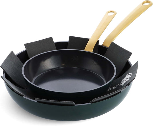GreenPan Craft Frying Pan Set 8 and 11 Non-Stick PFAS-Free Oven Safe