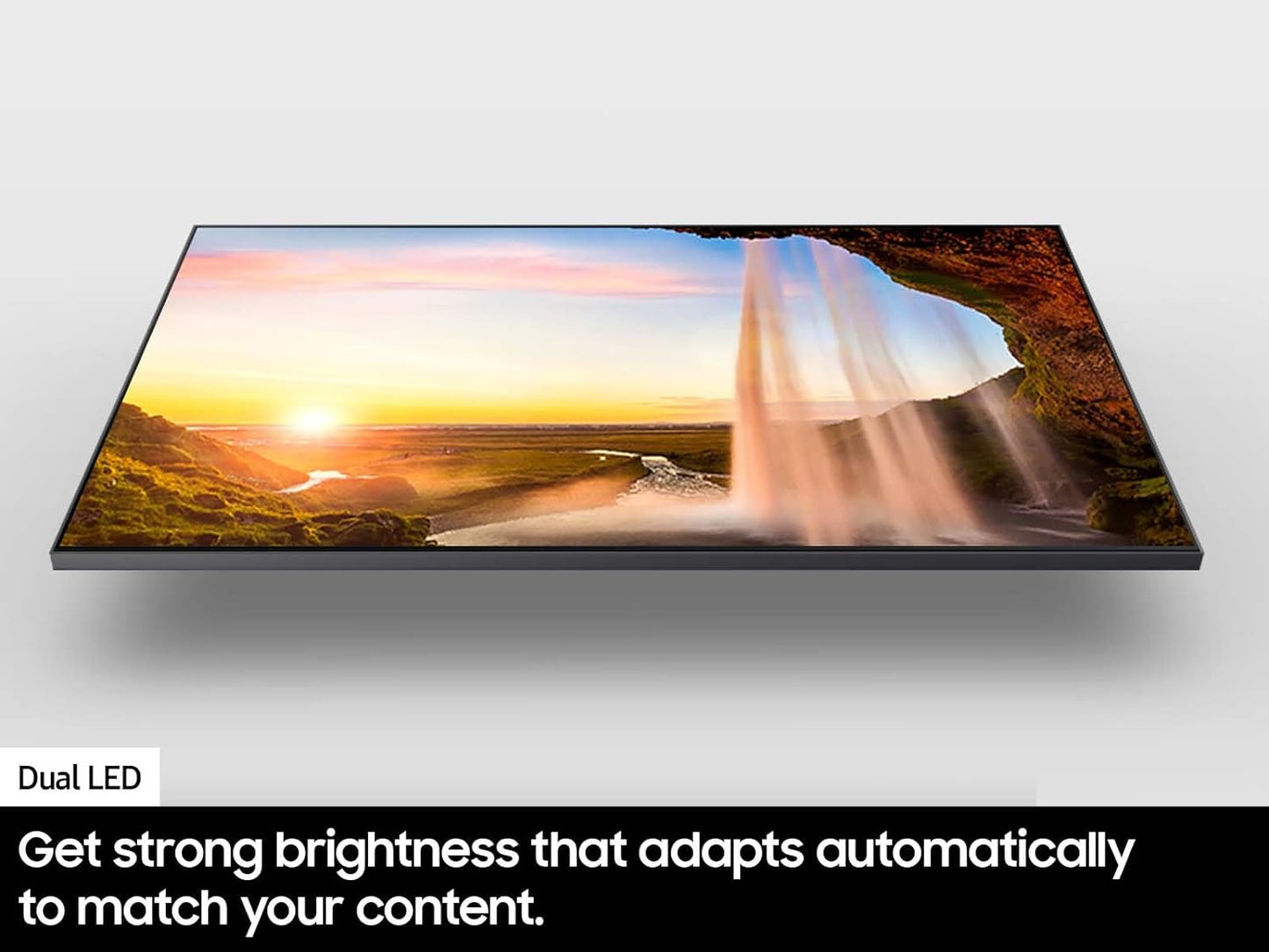 SAMSUNG 55-Inch Class QLED 4K Q60D Series Quantum HDR Smart TV Object Tracking Sound Lite Motion Xcelerator Slim Design Gaming Hub Alexa Built-in (QN55Q60D 2024 Model)