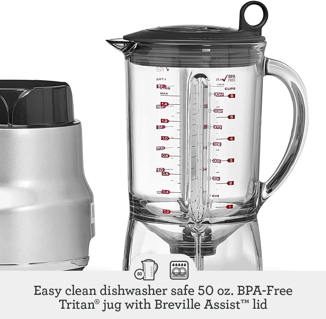 Breville the Fresh & Furious® Blender, BBL620SIL, Silver