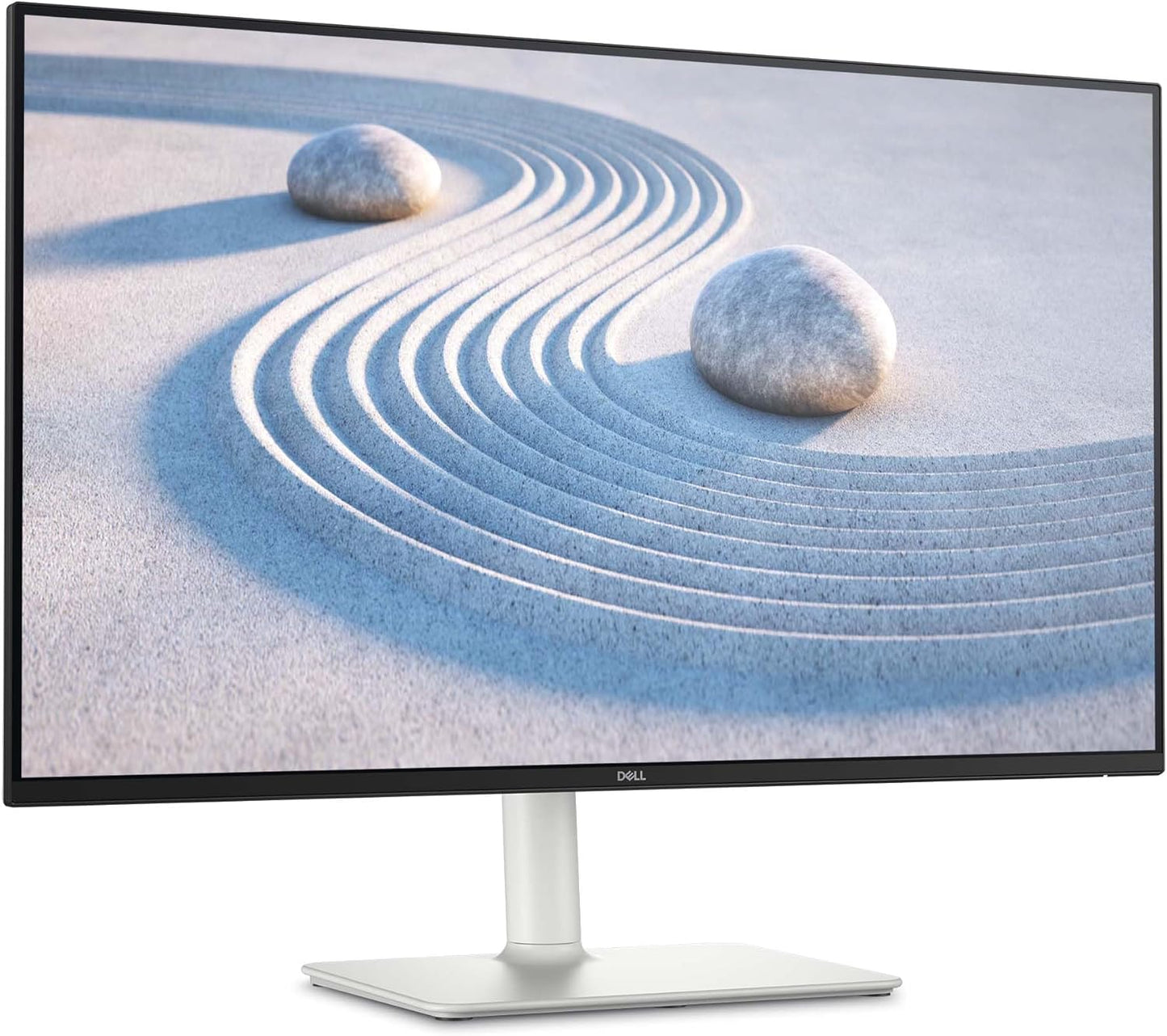 Dell S2725DS Monitor - 27-inch WQHD (2560x1440) 100Hz 8Ms Display, 99% sRGB Color Gamut, HDMI/DisplayPort Connectivity, Height/Tilt/Swivel/Pivot Adjustability - Platinum Silver