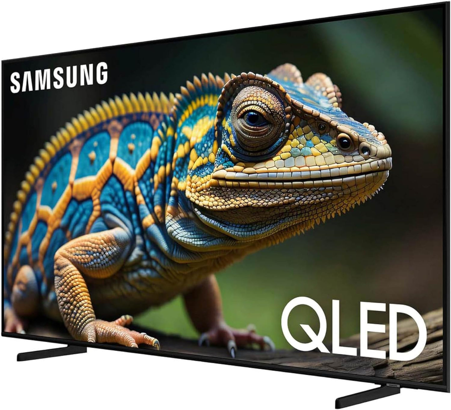 SAMSUNG 55-Inch Class QLED 4K Q60D Series Quantum HDR Smart TV Object Tracking Sound Lite Motion Xcelerator Slim Design Gaming Hub Alexa Built-in (QN55Q60D 2024 Model)