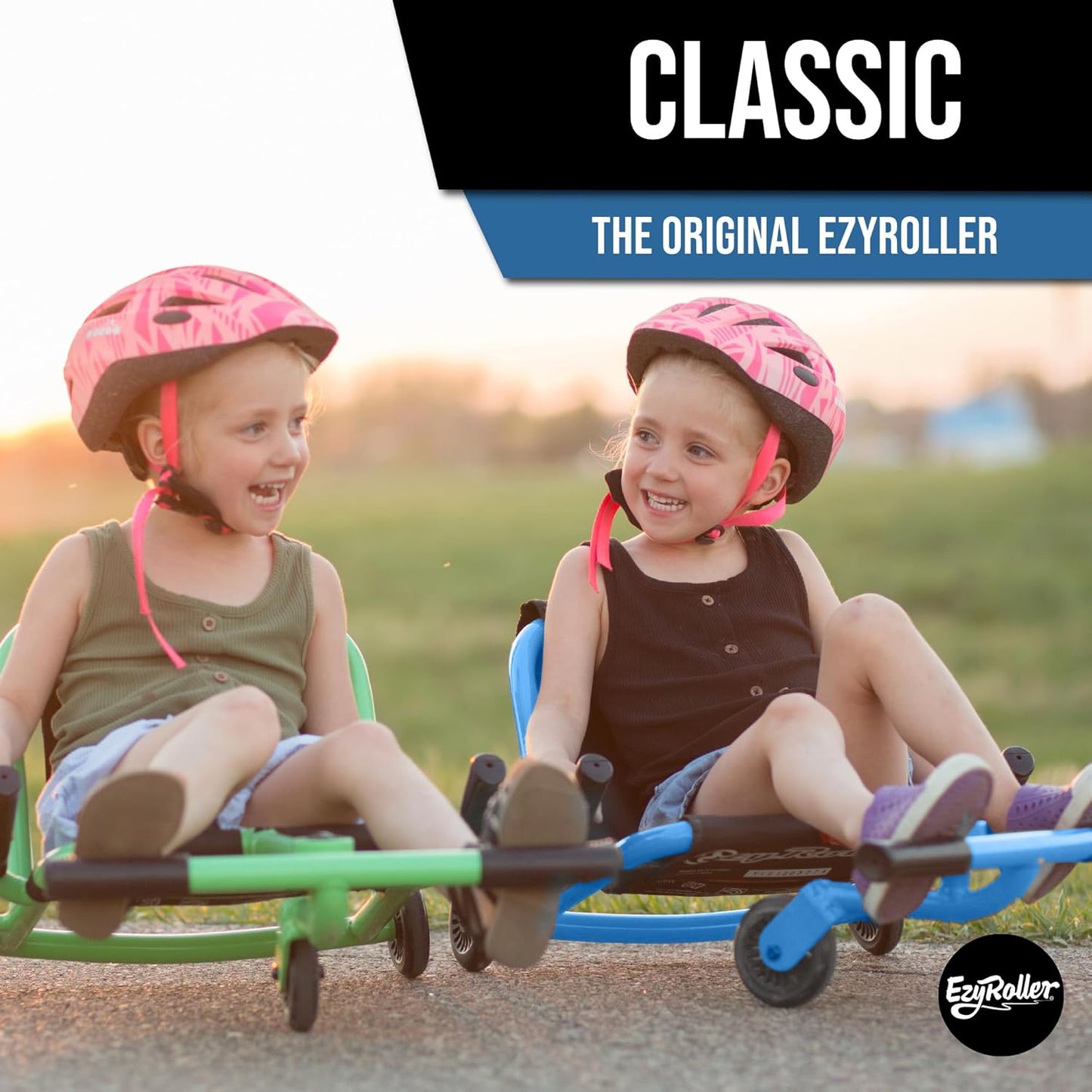 EzyRoller Classic Ride On Scooter for Kids Ages 4+
