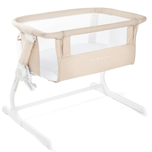 Baby Delight Beside Me Side Dreamer Organic Infant Bassinet Organic Oat Color
