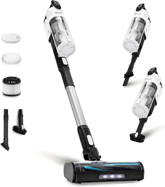Levoit Lightweight Cordless Stick Vacuum Lvac 200 - White