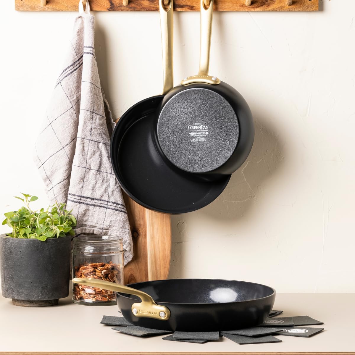 GreenPan Craft Frying Pan Set 8 and 11 Non-Stick PFAS-Free Oven Safe