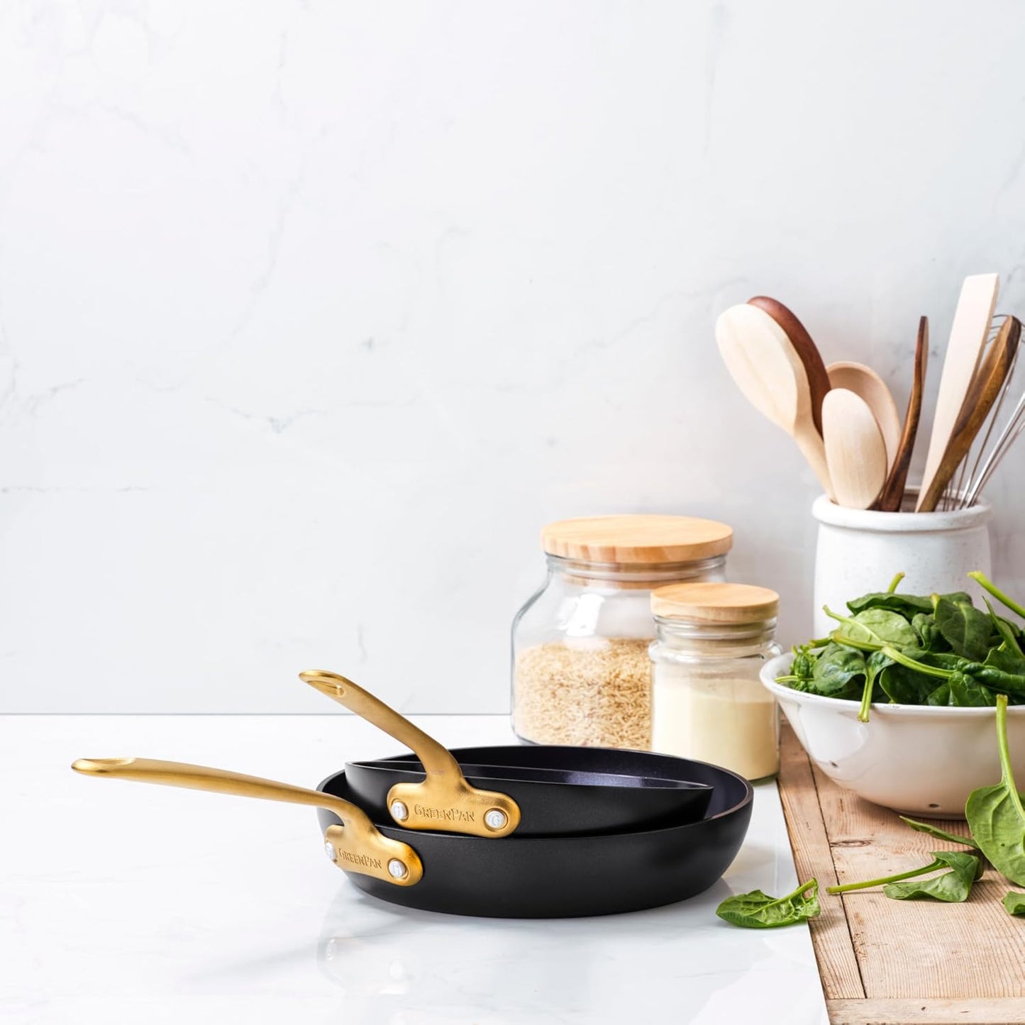 GreenPan Craft Frying Pan Set 8 and 11 Non-Stick PFAS-Free Oven Safe