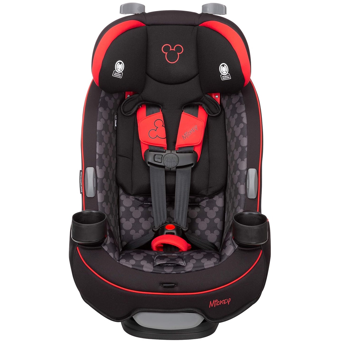 Disney Convertible Car Seat, Rear Facing 5-40 pounds, Forward Facing 30-65 pounds, Booster 40-100 lbs, Convert From Infant to Toddler, Simply Mickey