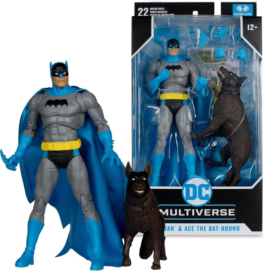 McFarlane Toys - DC Multiverse Batman & Ace The Bat-Hound (Silver Age) 7in Action Figure
