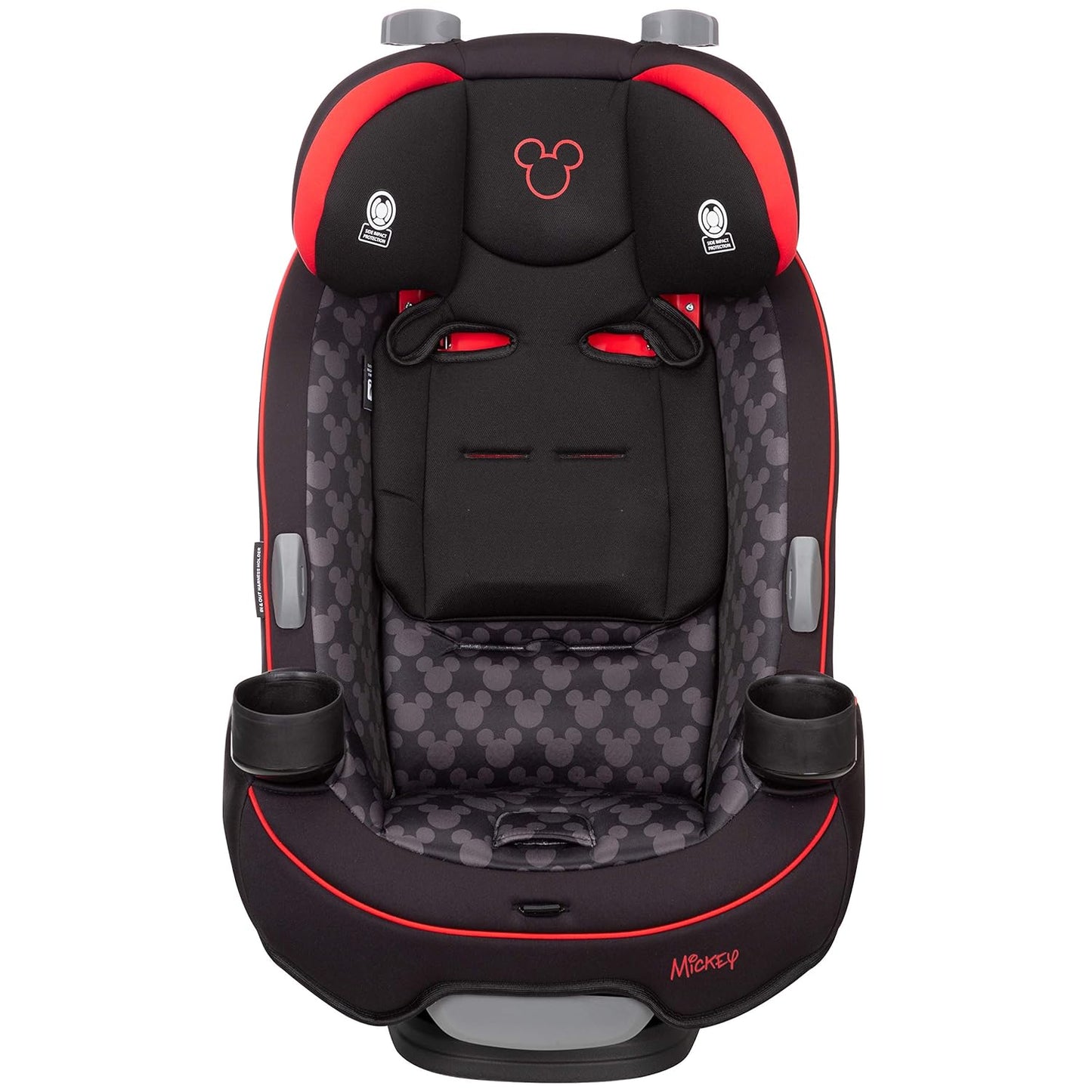 Disney Convertible Car Seat, Rear Facing 5-40 pounds, Forward Facing 30-65 pounds, Booster 40-100 lbs, Convert From Infant to Toddler, Simply Mickey