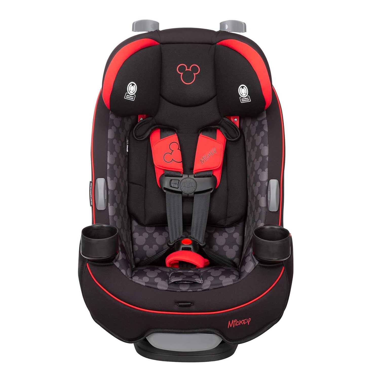 Disney Convertible Car Seat, Rear Facing 5-40 pounds, Forward Facing 30-65 pounds, Booster 40-100 lbs, Convert From Infant to Toddler, Simply Mickey