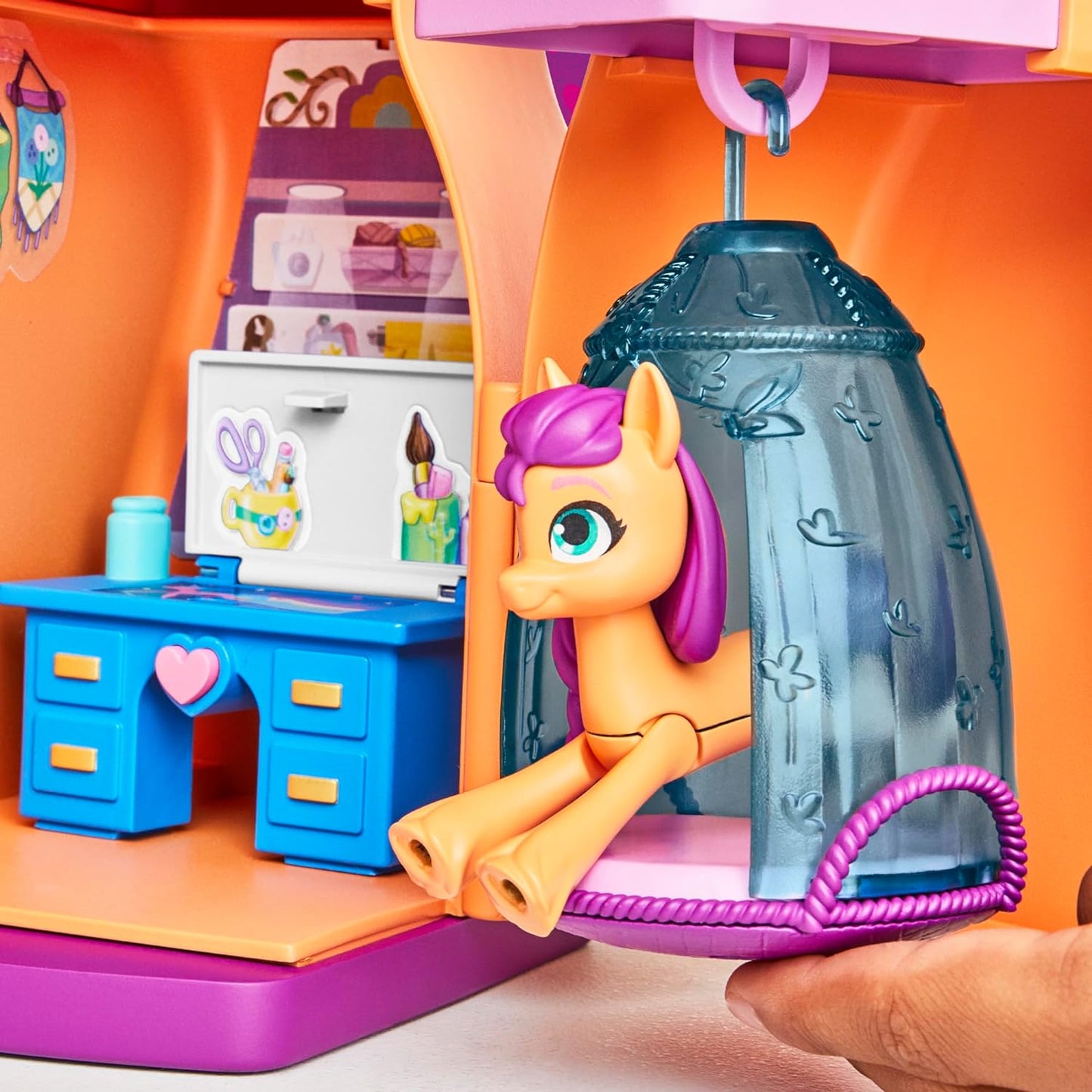My Little Pony Toys, Sunny's Playset Reveal, 25-Inch-Tall Transforming Doll Playsets and Interactive Toys for 5 Year Old Girls & Boys