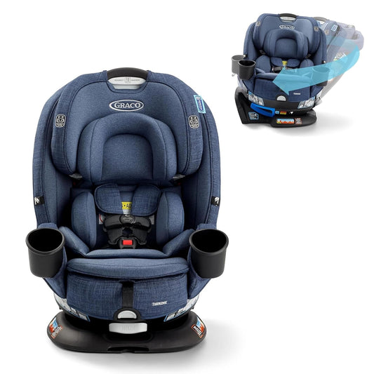 OPEN BOX Graco Turn2Me 3-in-1 Rotating Convertible Car Seat, Rear to Forward Facing & Highback Booster, Easy Installation, Brighton
