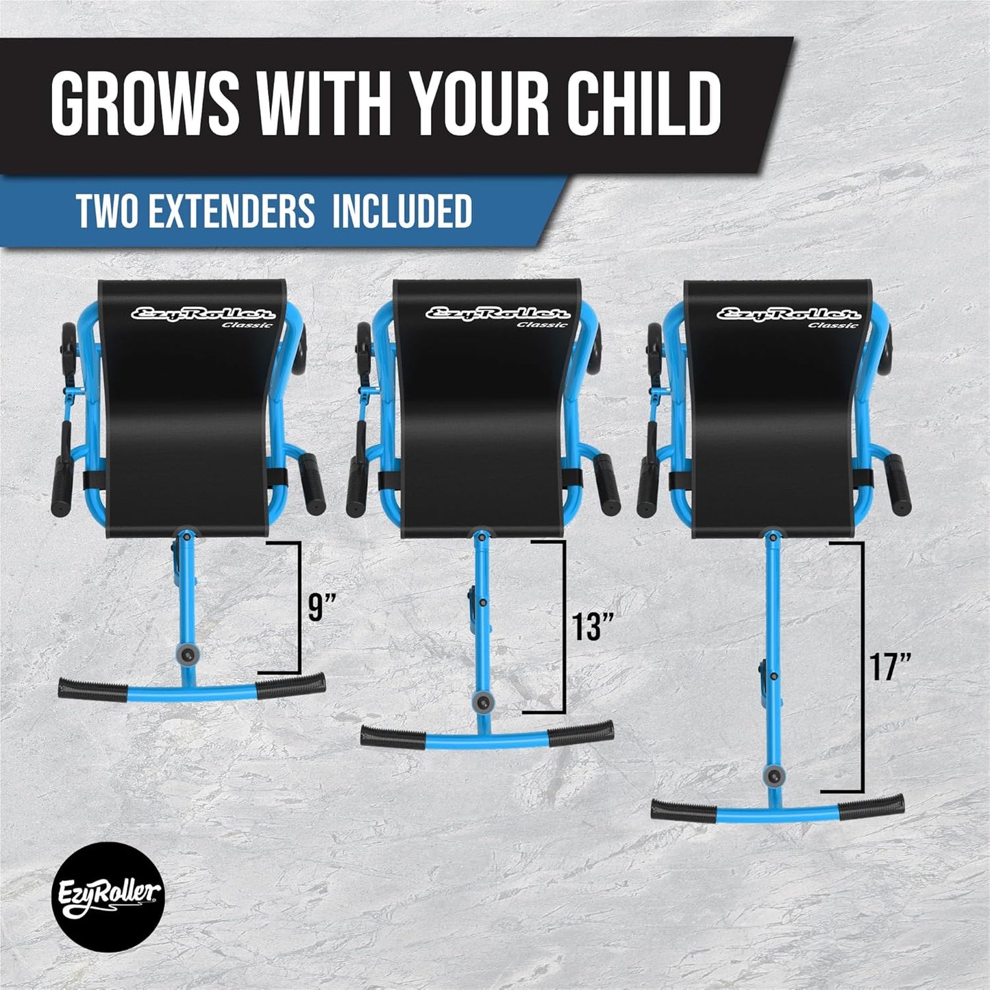EzyRoller Classic Ride On Scooter for Kids Ages 4+