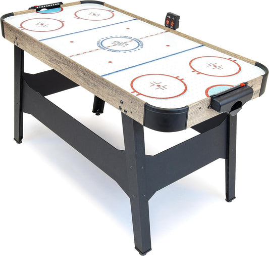 GoSports 54 Inch Air Hockey Arcade Table for Kids & Adults - Includes 2 Pushers