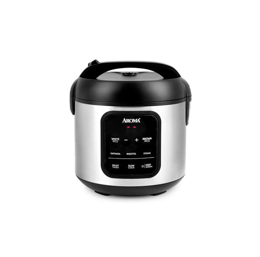AROMA® Digital Rice Cooker, 4-Cup (Uncooked) / 8-Cup (Cooked)
