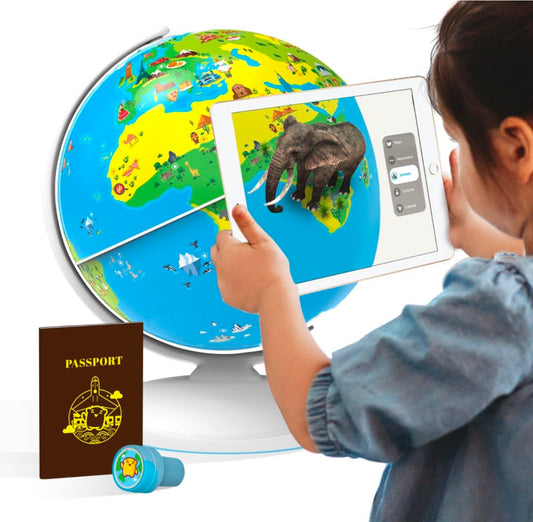 PlayShifu Smart Educational Globe for Kids, Interactive AR Toy, Ideal for Preschool Learning, Birthday Gift for Boys and Girls, STEM Toy for Kids Ages 4-10