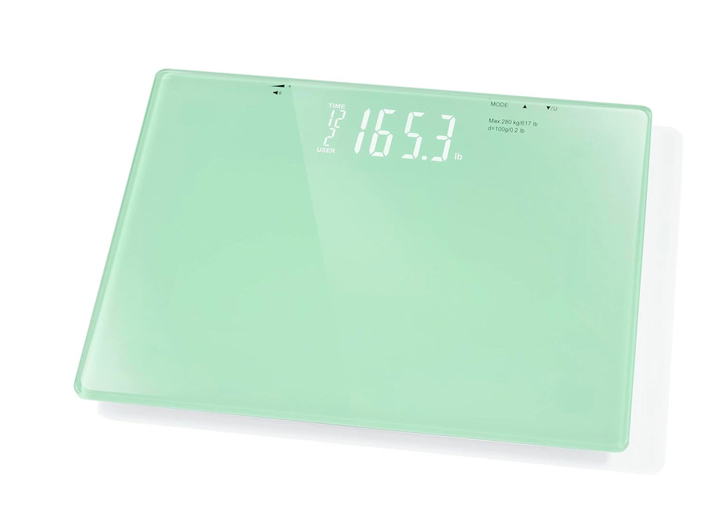 JB8524 Deluxe Talking Scale. Digital Body Weight Talking Bathroom Scale, High Precision Measurements, Over 600 Pound Capacity Weight Scale. Extra-Large Display, Auto-Calibrated, Precision Balanced