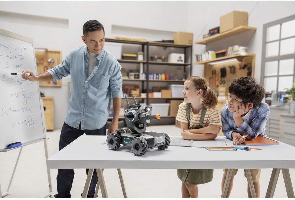 DJI Intelligent Educational Robot STEM Toy Robomaster S1 with Programmable Modules, Scratch and Python Coding