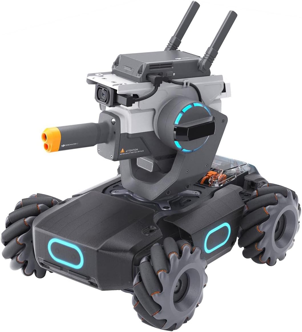 DJI Intelligent Educational Robot STEM Toy Robomaster S1 with Programmable Modules, Scratch and Python Coding