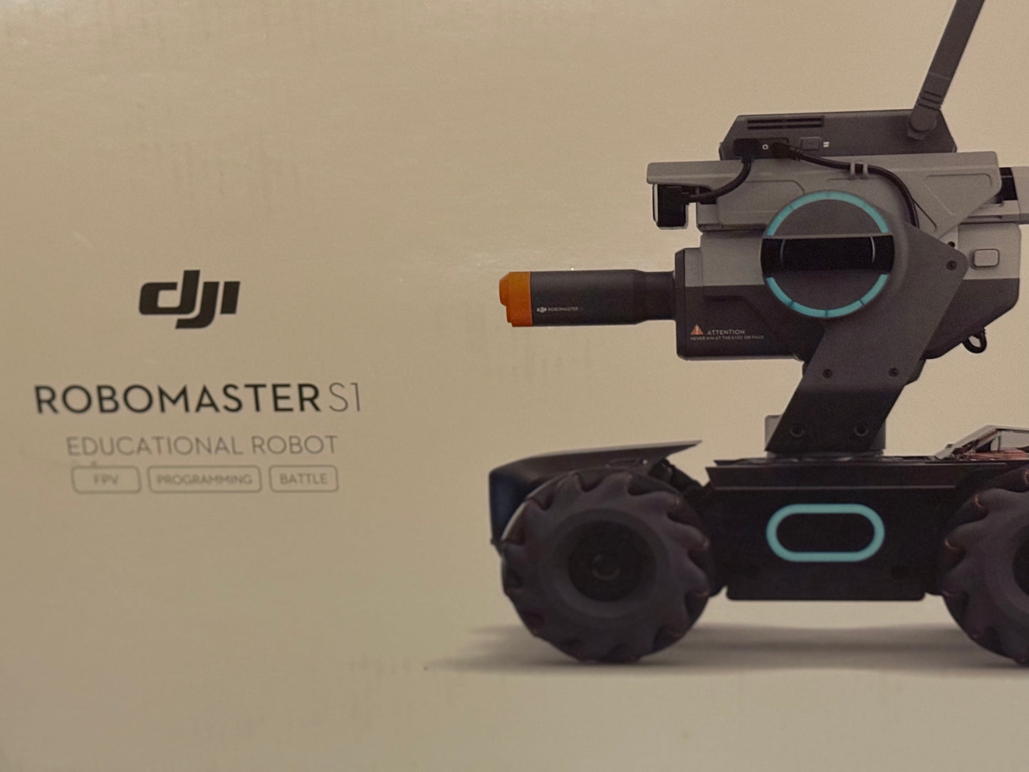 DJI Intelligent Educational Robot STEM Toy Robomaster S1 with Programmable Modules, Scratch and Python Coding